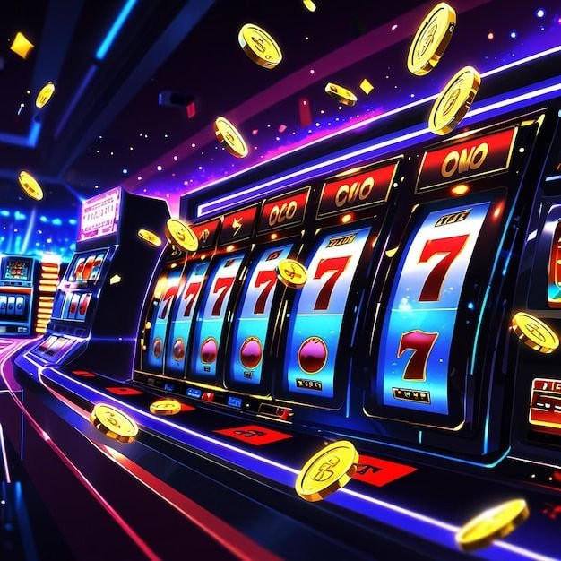 Mobile phone displaying Lucky Calico slot game on screen